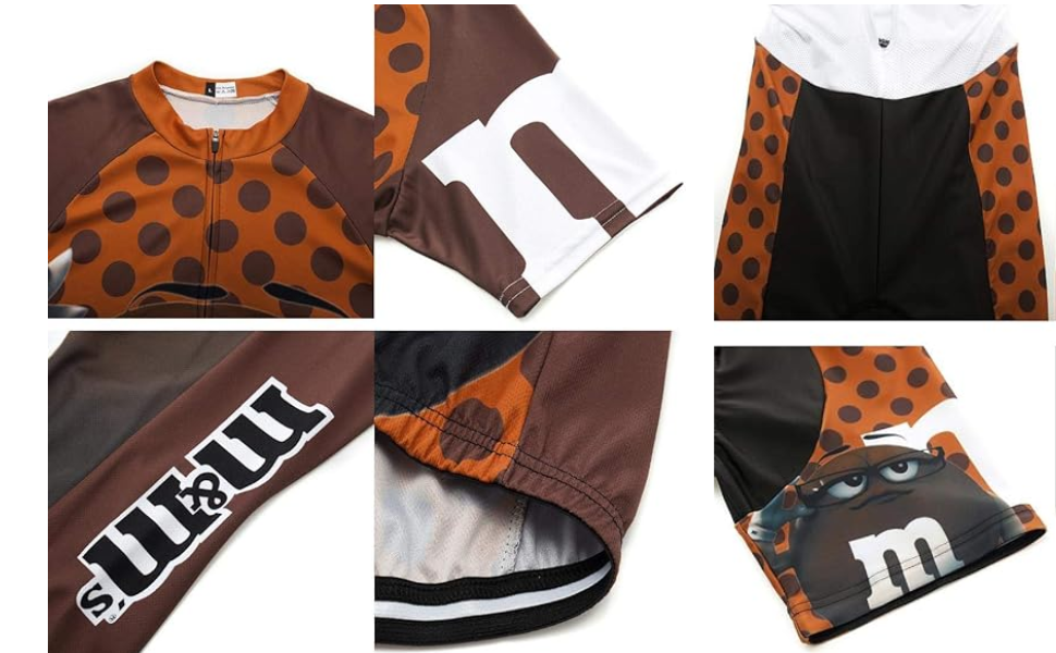 Moxilyn Set Ciclismo Uomo: Maglia + Pantaloncini con Cuscino in Gel 9D
