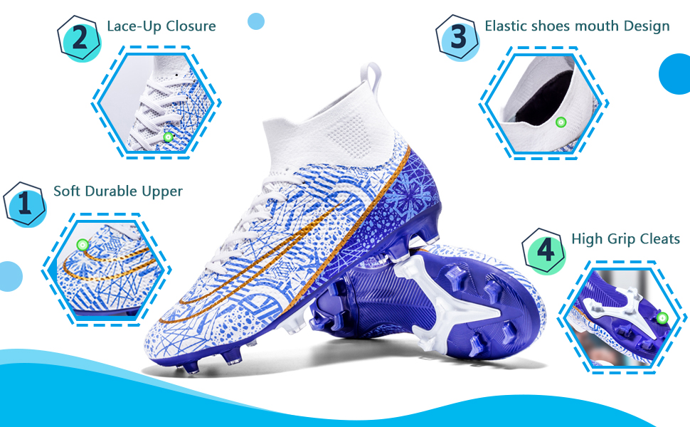 PiDaGlobal Scarpe da Calcio Uomo: Performance e Comfort
