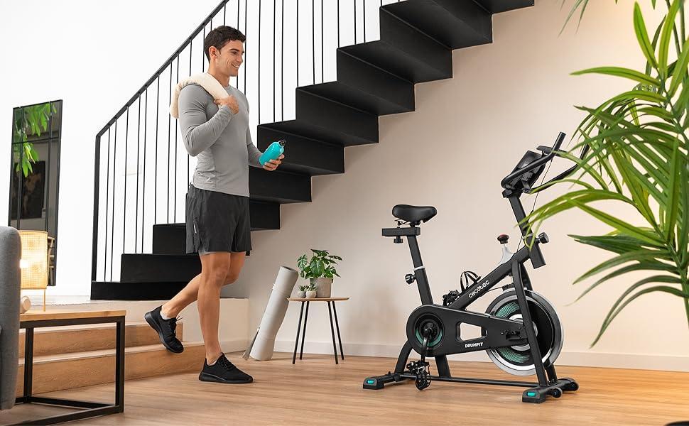 Cecotec Bicicletta Indoor: Allenamento Completo e Confortevole a Casa