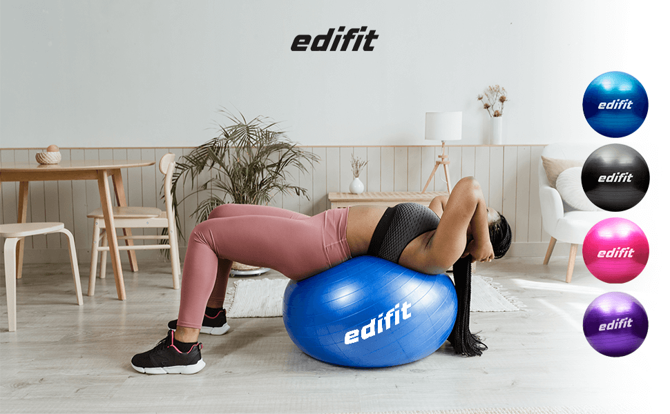 EDIFIT Palla Fitness – Allenati, Rilassati, Migliora il tuo benessere!
